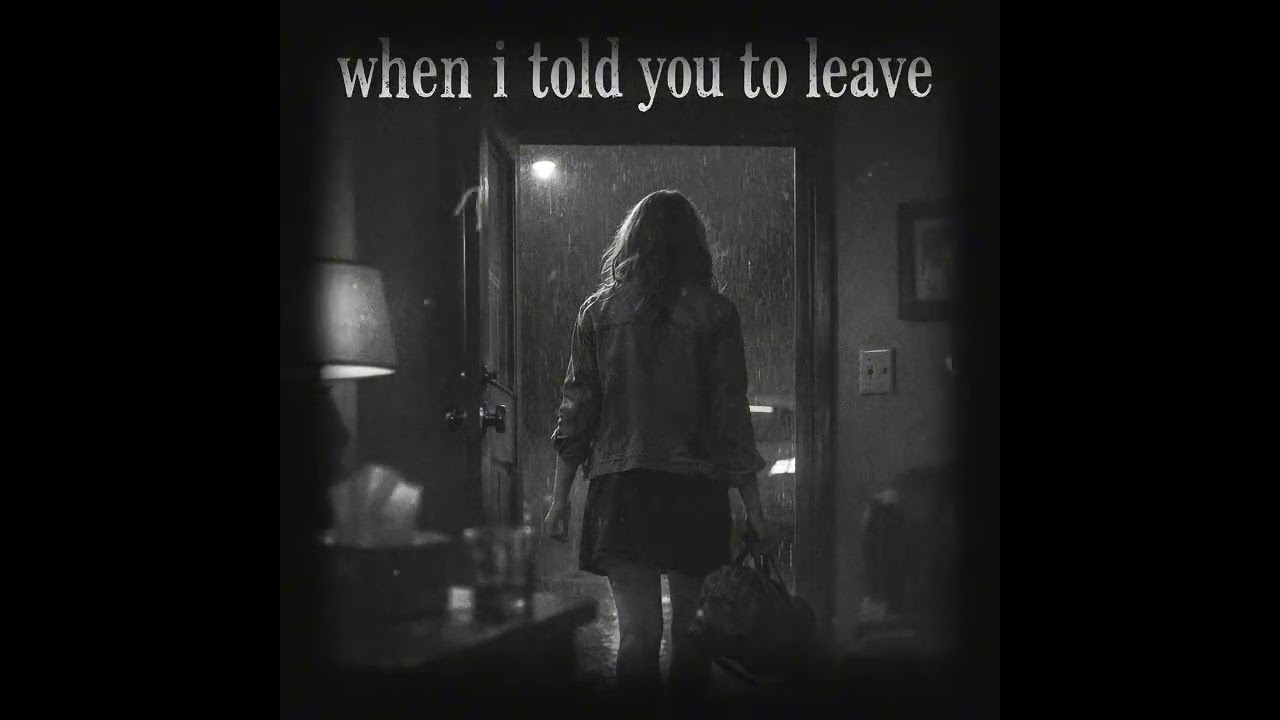 When i told you to leave- song about misunderstanding, sadness and love #alternativerock #postgrunge