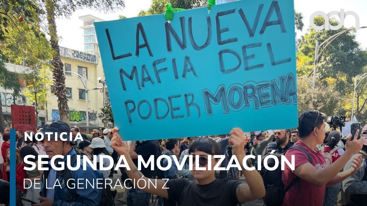 Polic&iacute;as de la CDMX cierran el paso a manifestantes de la Marcha de la Generaci&oacute;n Z