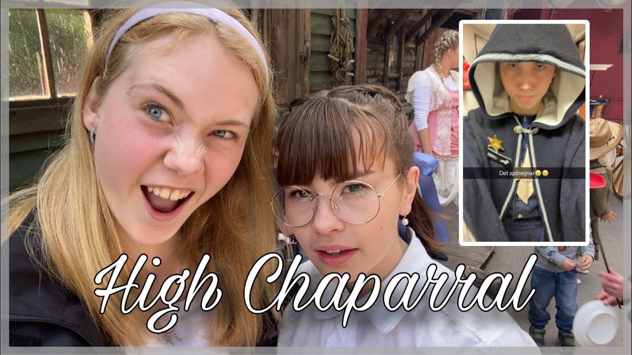 Regn i Vilda Väster, jobbar på High Chaparral - Vlogg, svenska