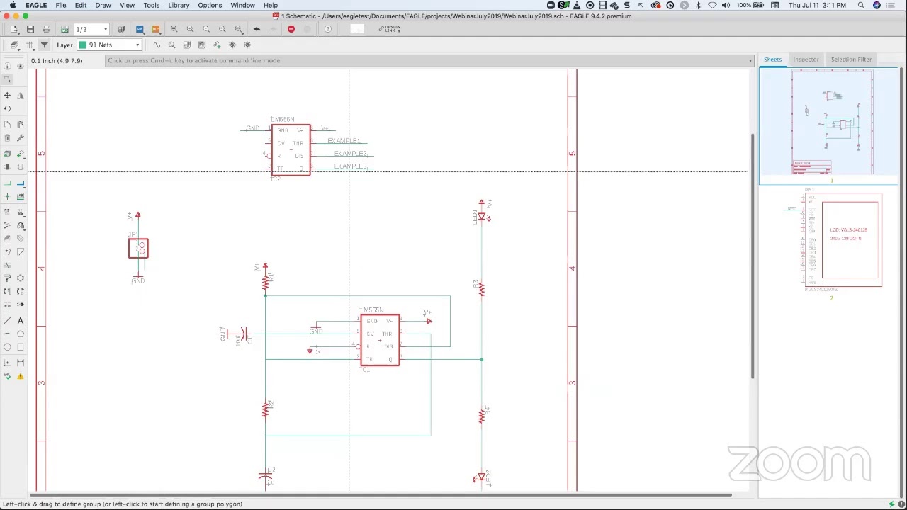 Getting Started with EAGLE Part 2 - #PCBdesign