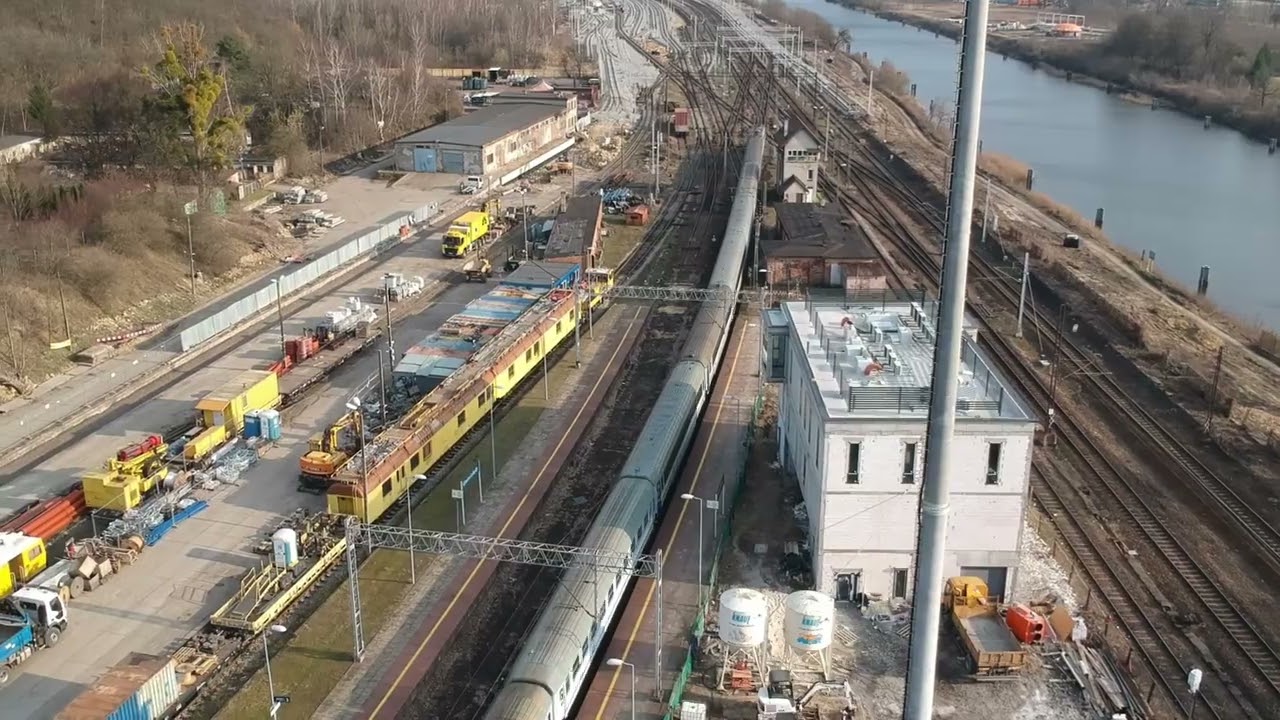 Modernizacja dworca Łabędy. Marzec 2025