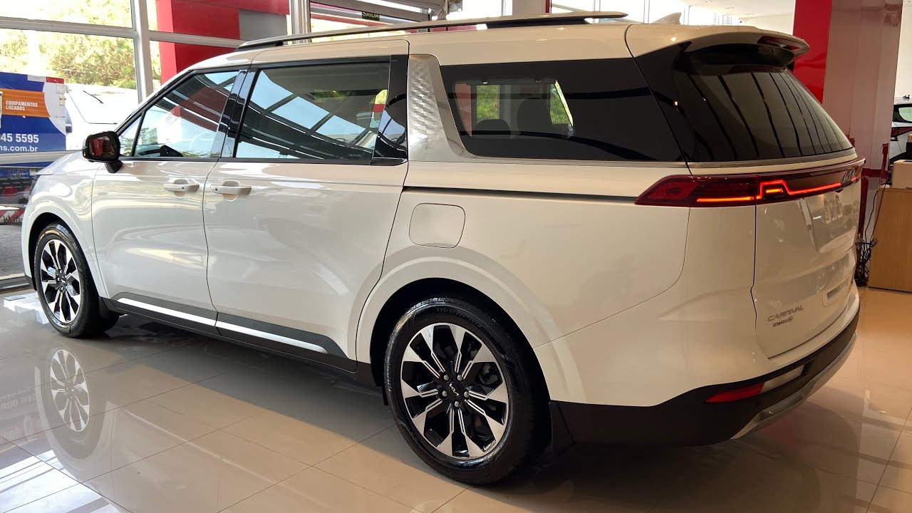 KIA CARNIVAL 2022 UMA VAN LUXUOSA PARA ACABAR COM NOVA SW4 2023 8 LUGARES