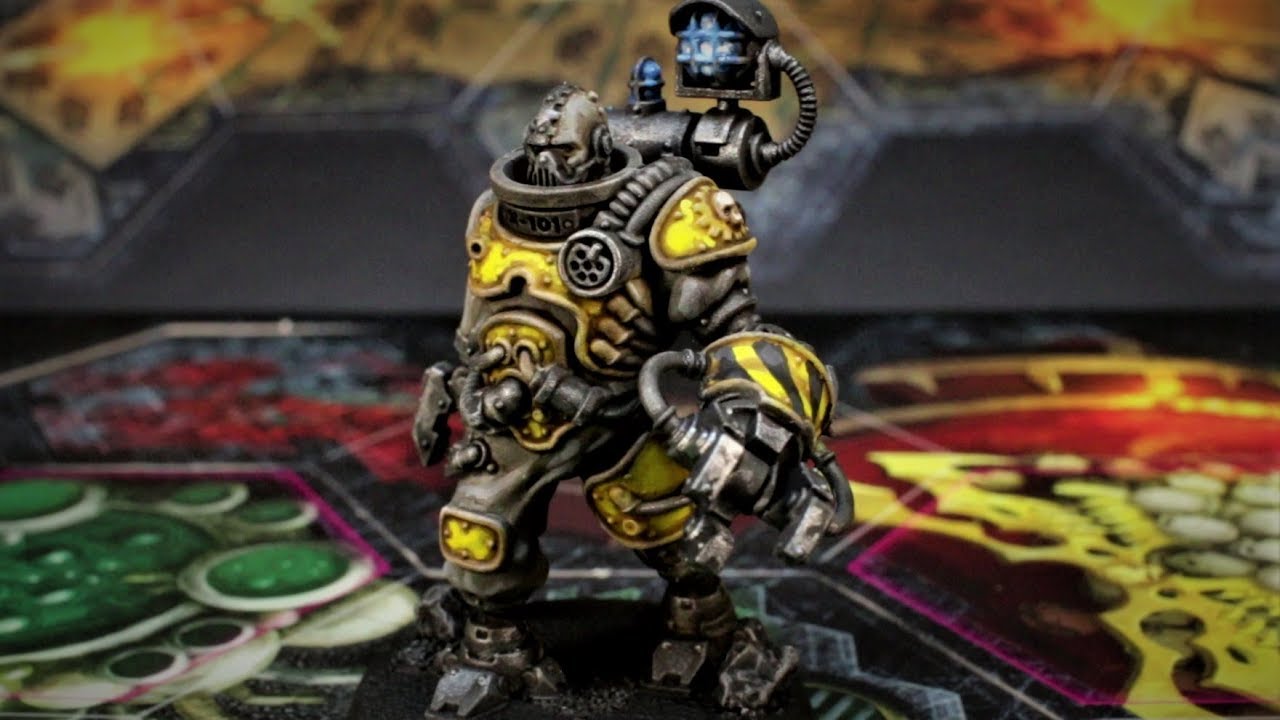 Speed painting Blackstone Fortress: X-101