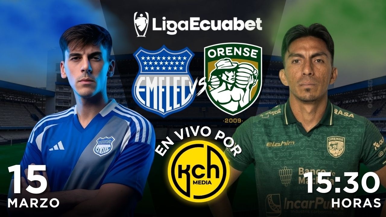🔴EN VIVO - CS EMELEC VS ORENSE SC - FECHA 4 | LIGA PRO | 15/3/2026