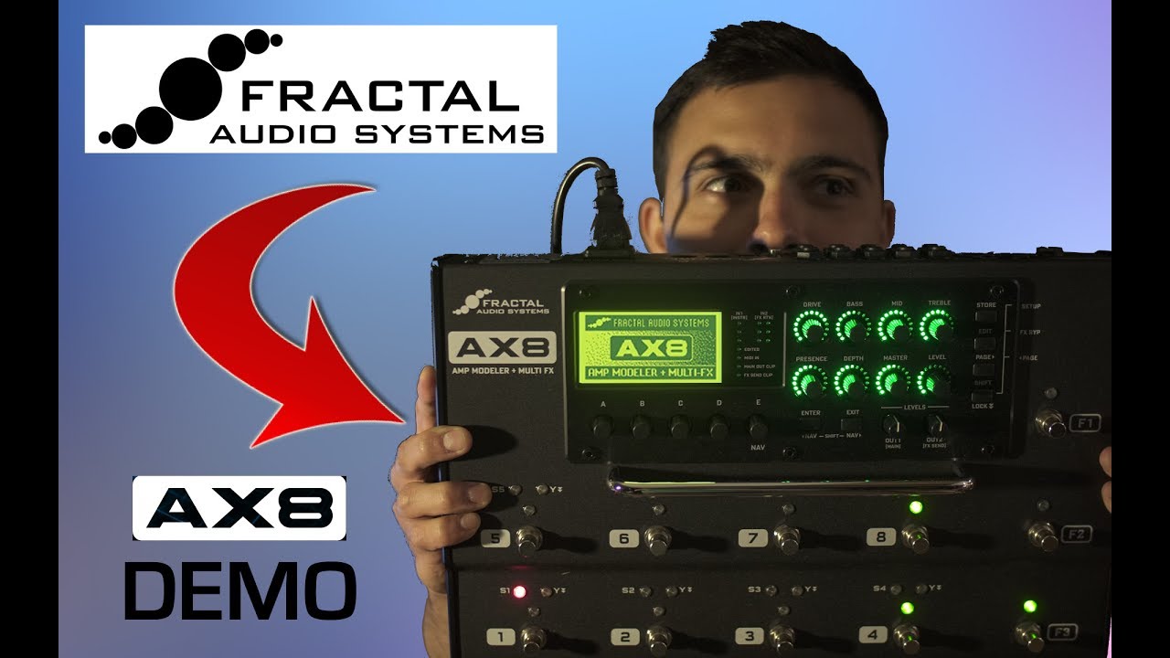 FRACTAL AX8 : 4 SOUNDS YOU NEED !!