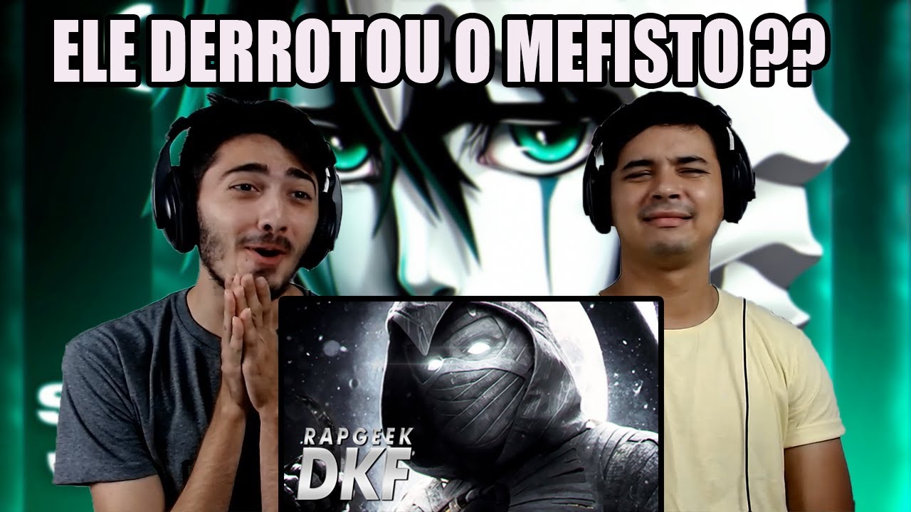 REACT 2 EM 1 Punhos de Khonshu | Cavaleiro da Lua | DKF e Confine Murciélago | Ulquiorra | St James
