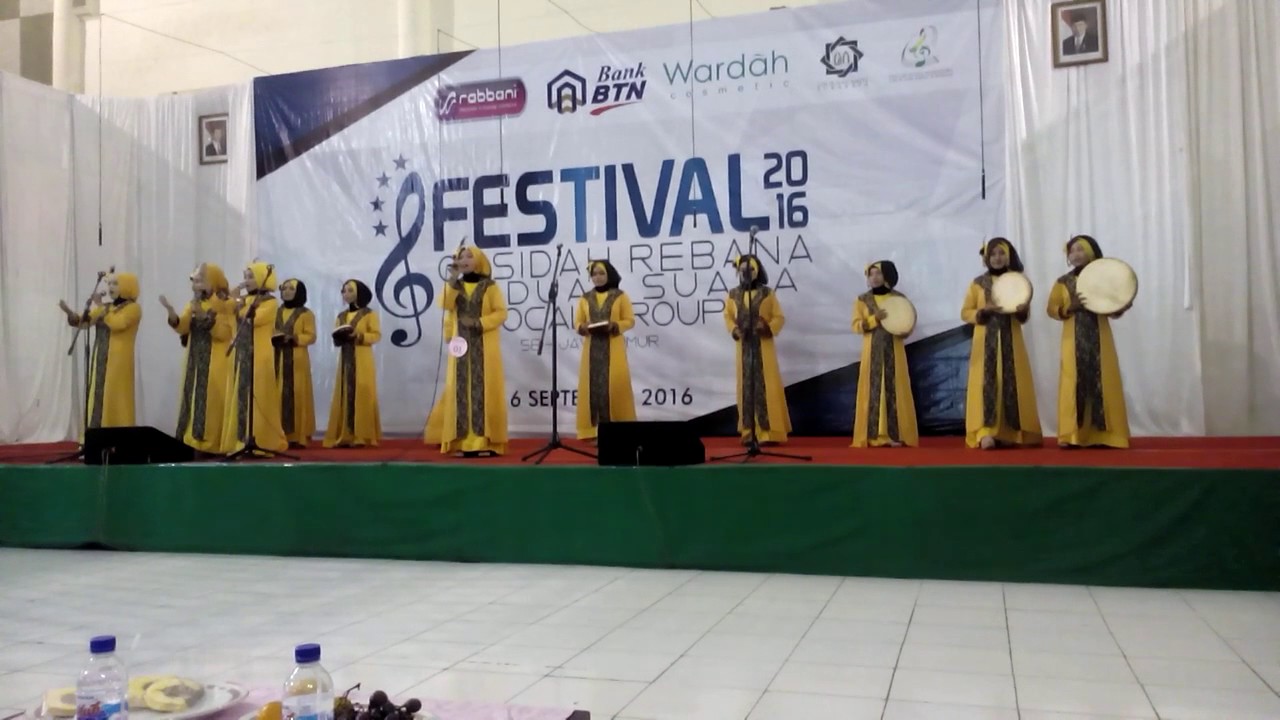 Rebana An-Nuriyah juara 1 in UINSA surabaya 2016