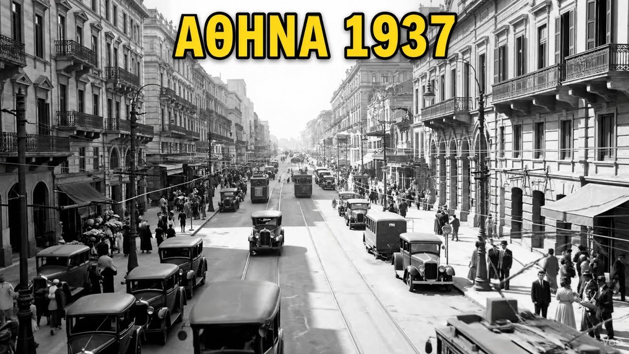 ΑΘΗΝΑ 1937 | Δεν θα την αναγνωρίσεις