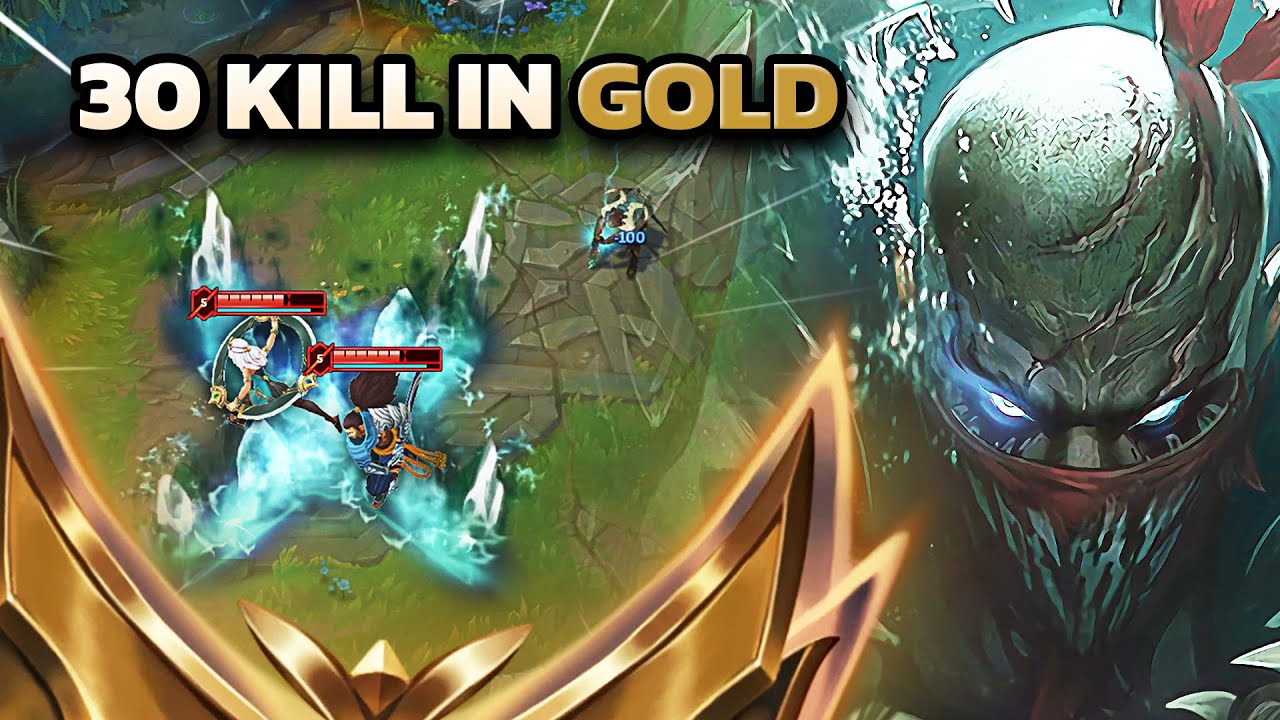 Ho giocato PYKE SUPPORT in GOLD e ho fatto 30 KILL - League of Legends ITA