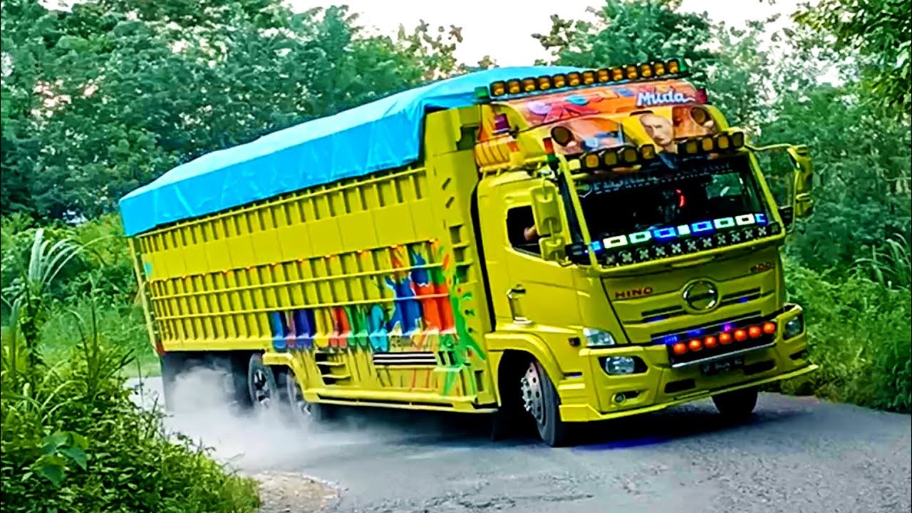 Klakson Basuri baru bersama Salah satu truk paling keren di Sulawesi