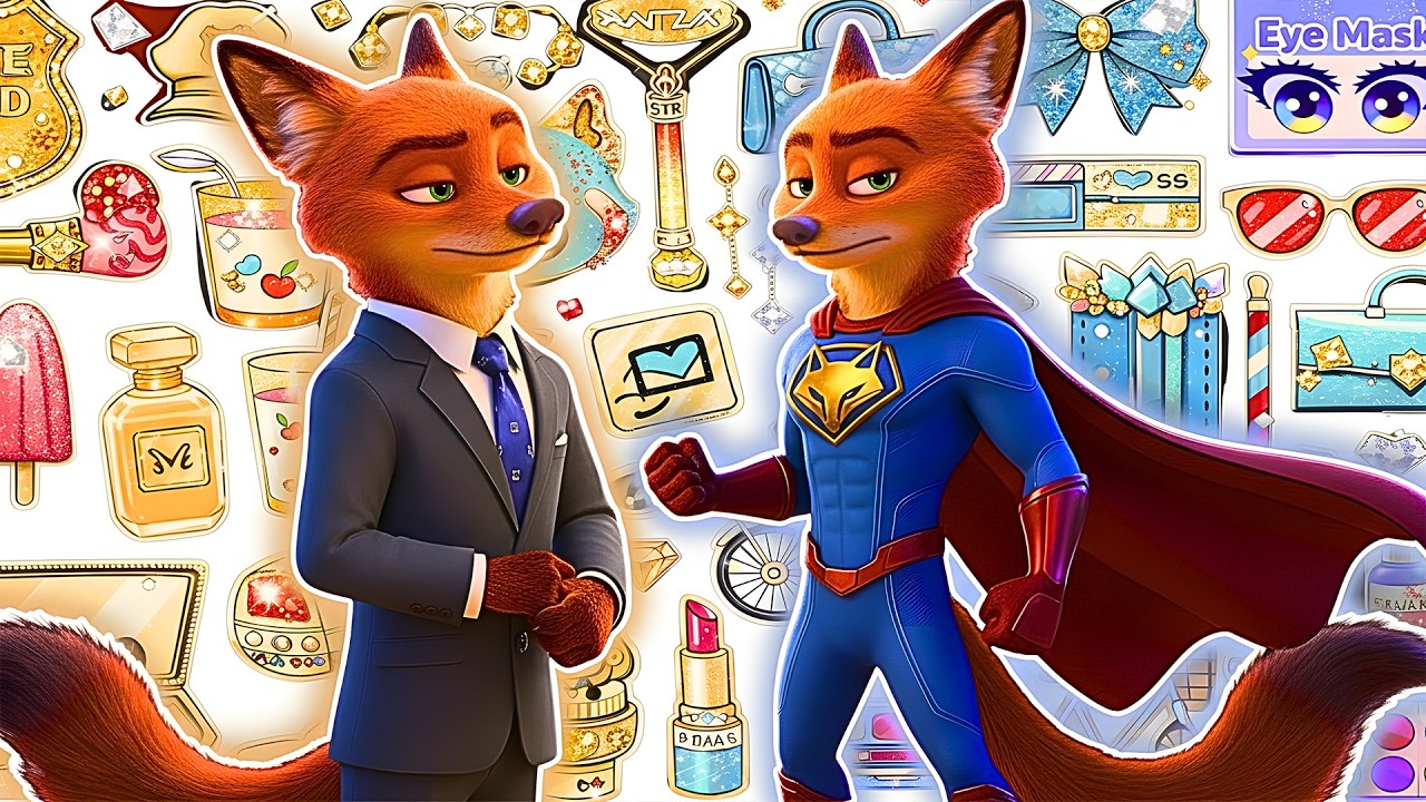 Paper DIY Zootopia Series 📸 From Fox to Hero 🦊➡️🦸 | Paper DIY Zootopia 💖 | Anna DIY Paper