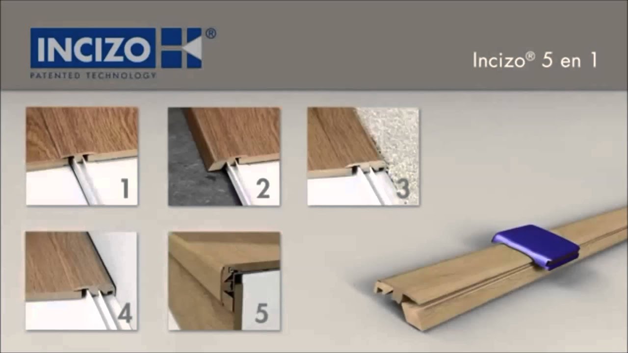 Perfil incizo 5 en 1 de Quick Step 2  Parquets CruzGal