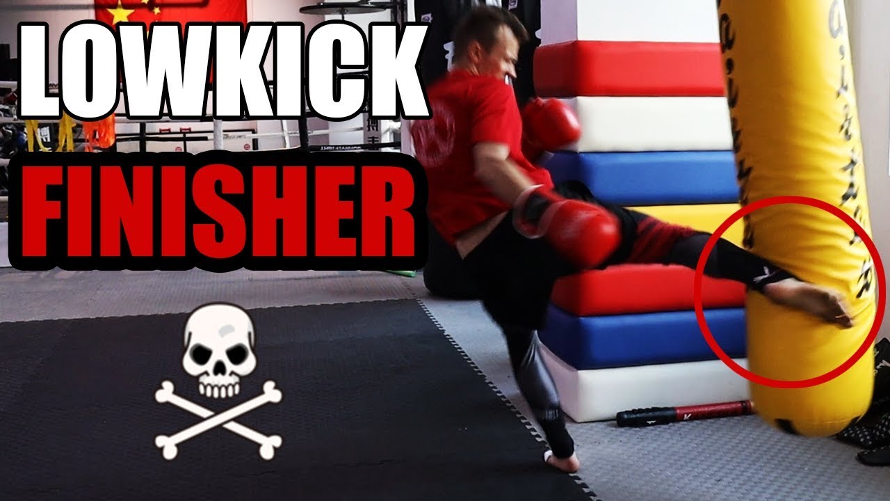 Der Lowkick als Waffe im Kickboxen