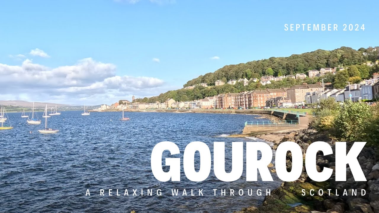 4K Gourock Walking Tour: Explore Inverclyde