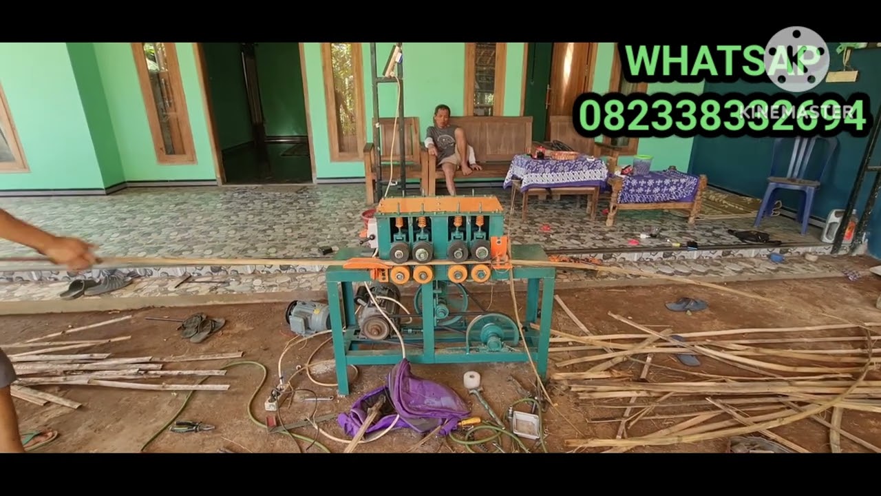 review mesin irat bambu panjang