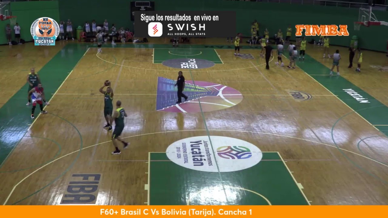 Primera jornada  Panamericano Maxibasquetbol Mérida Yucatán