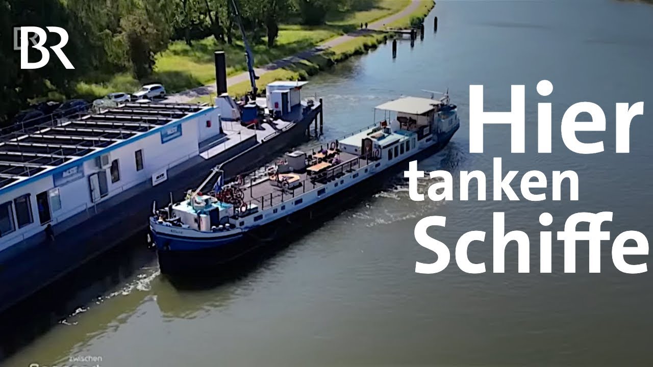 Bunkerstation Würzburg: Schwimmende Tankstelle auf dem Main | Zwischen Spessart und Karwendel | BR