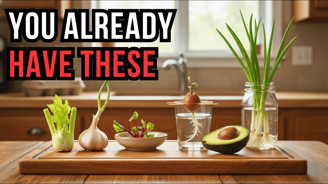 15 Kitchen-Scrap Regrows Ranked by Time-to-Harvest (Start Today)