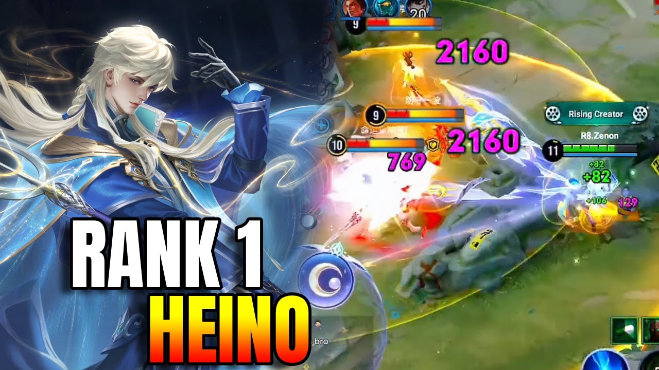 Top 1 Heino Plays! UNSTOPPABLE in High Rank