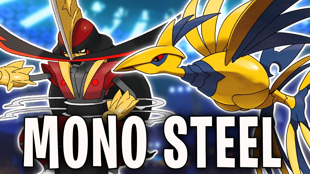 Pokeaim Goes *UNDEFEATED* With A CRAZY MONO Steel Team!!