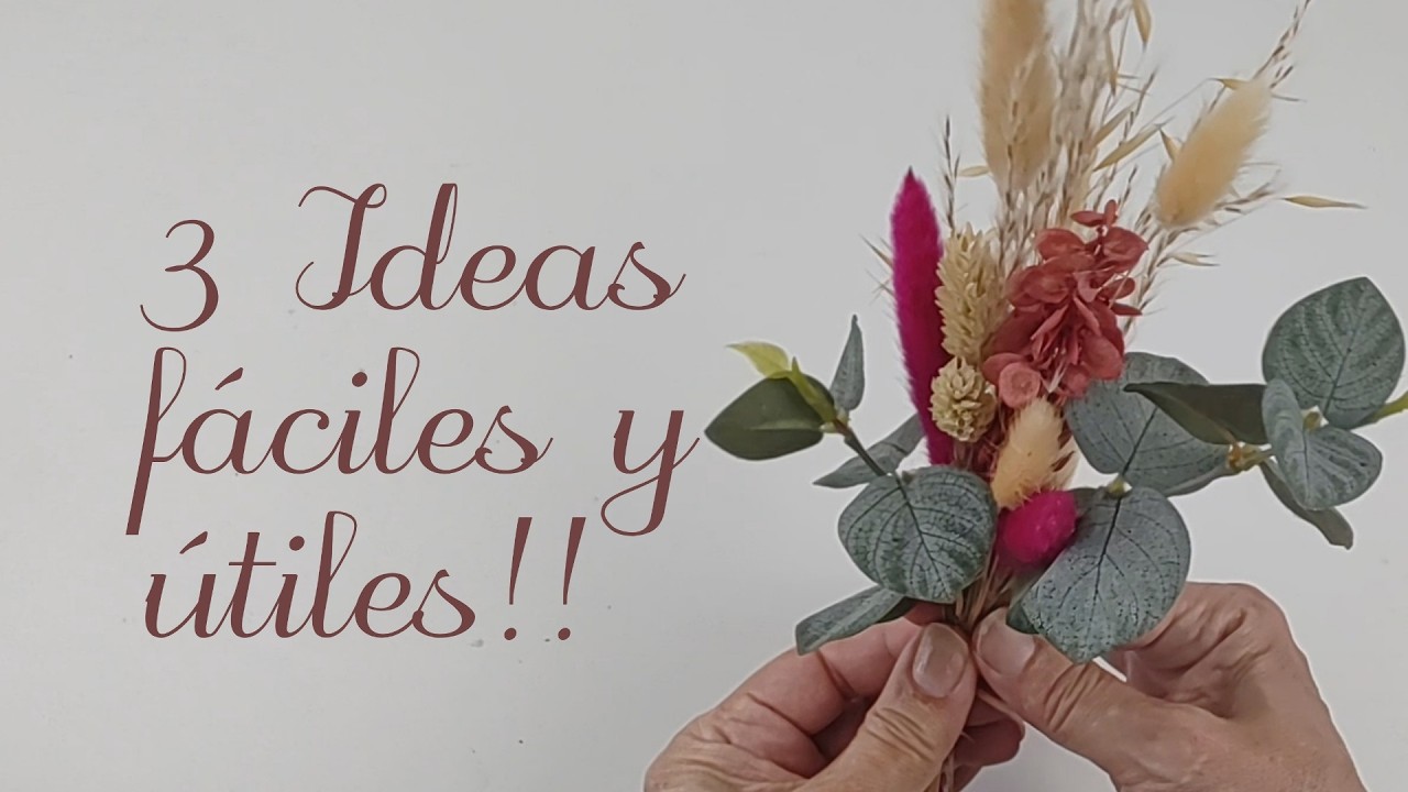 3 MANUALIDADES fáciles y útiles!! +BARNIZ casero #artesanato #diy #arteencasa #manualidades
