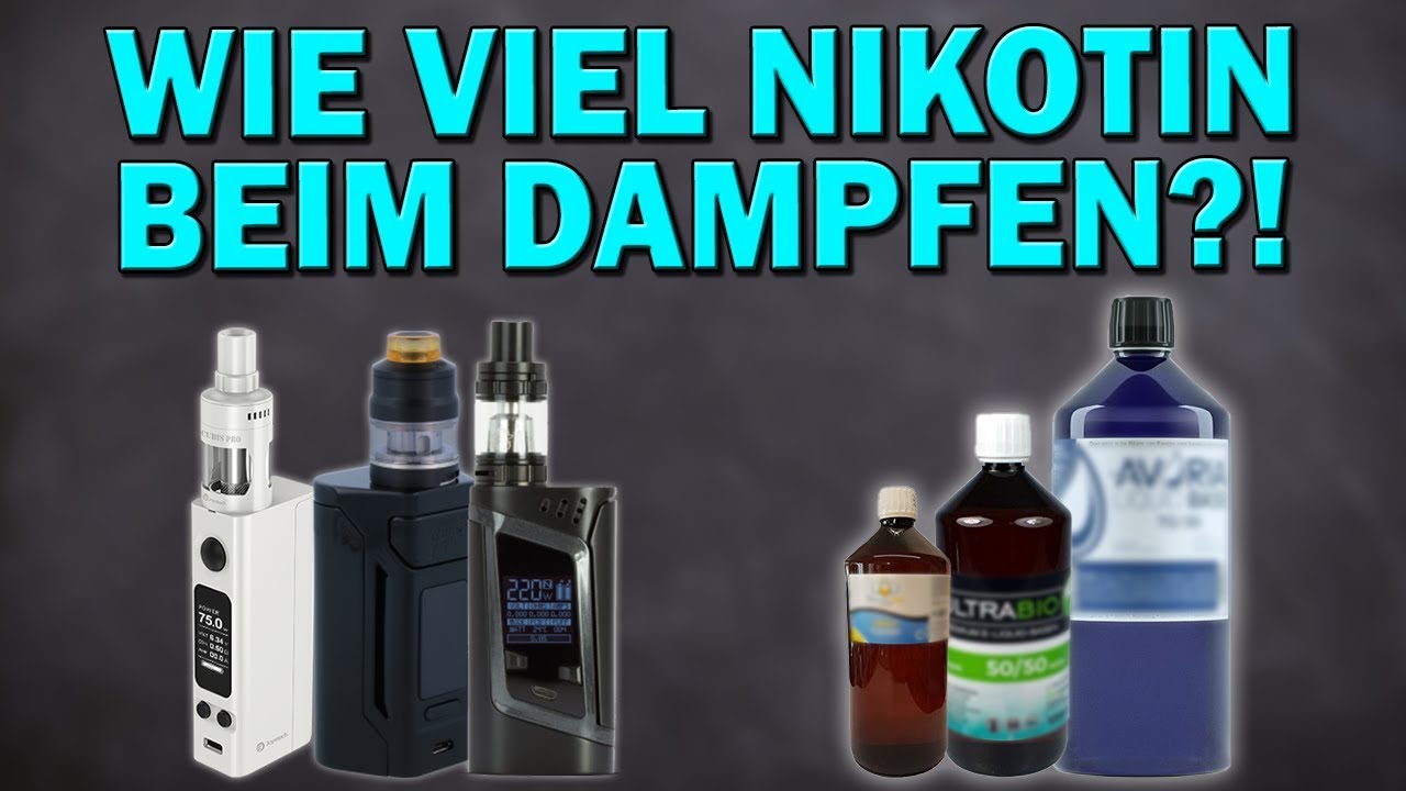 WIE VIEL NIKOTIN BEIM DAMPFEN? #101 Anf&auml;ngerfragen