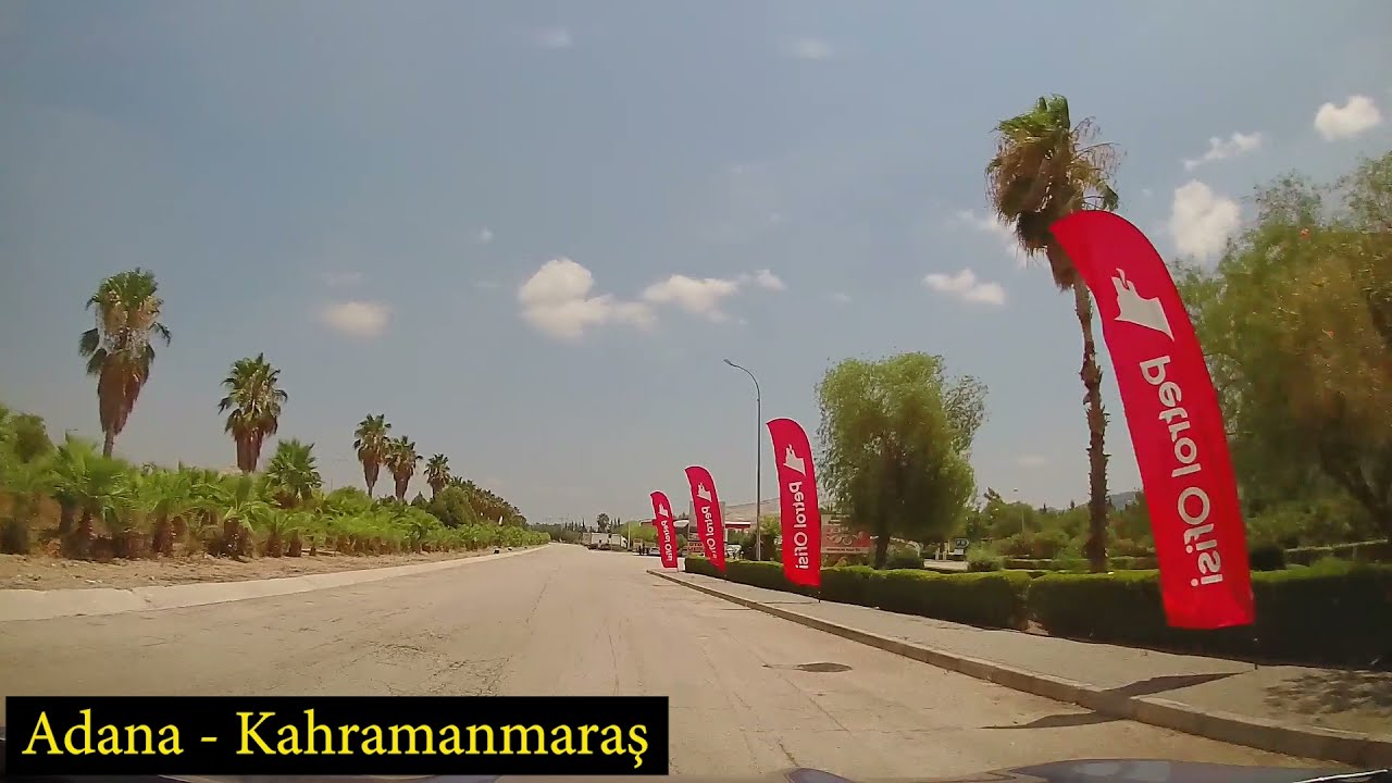 Adana - Kahramanmaraş hızlandırılmış yol görüntüsü