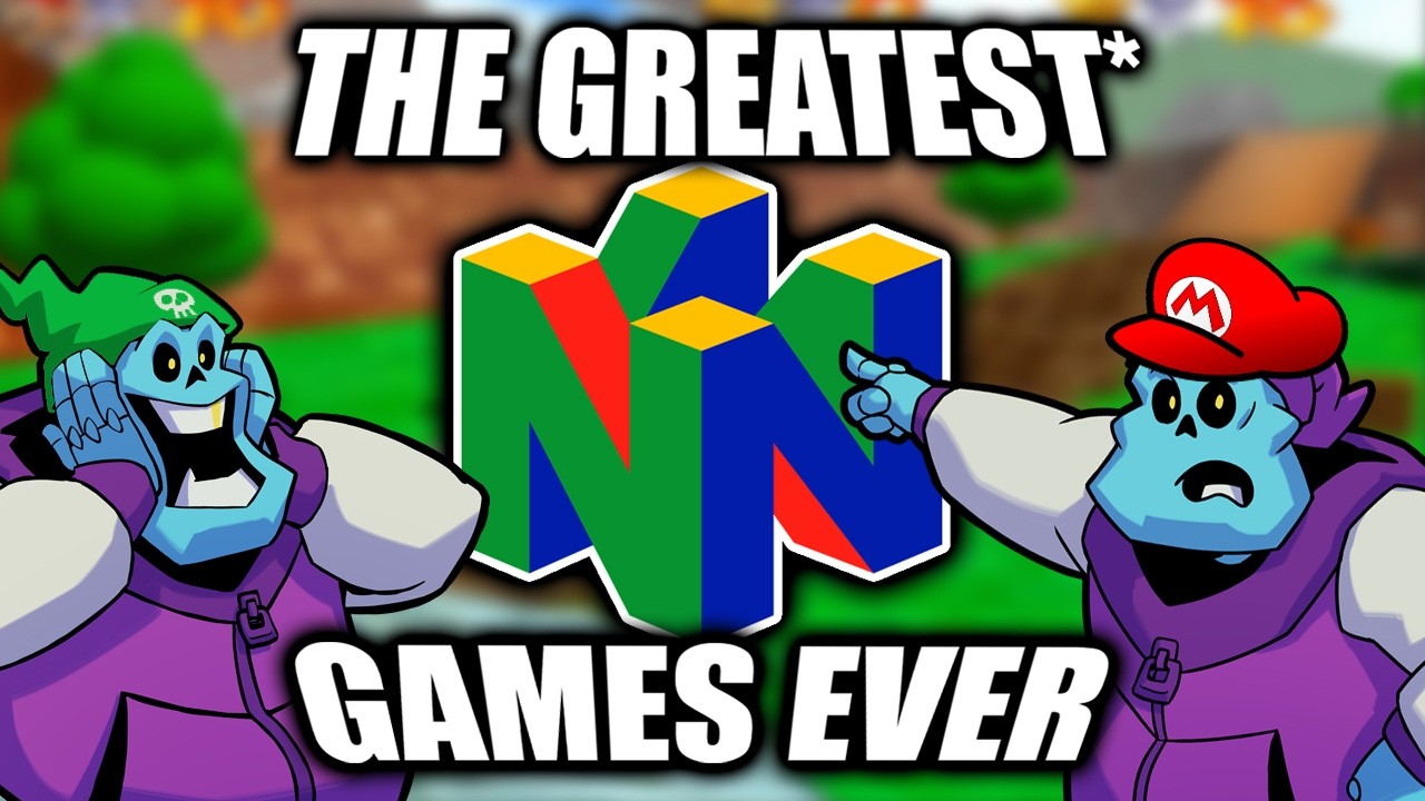 The GREATEST* Nintendo 64 games OF ALL TIME