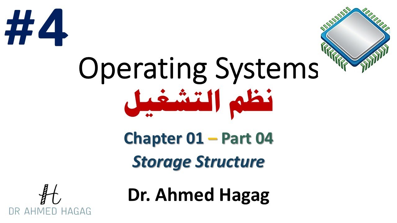 04–Operating Systems | Ch1-4 | Storage Structure | نظم التشغيل | بنية التخزين