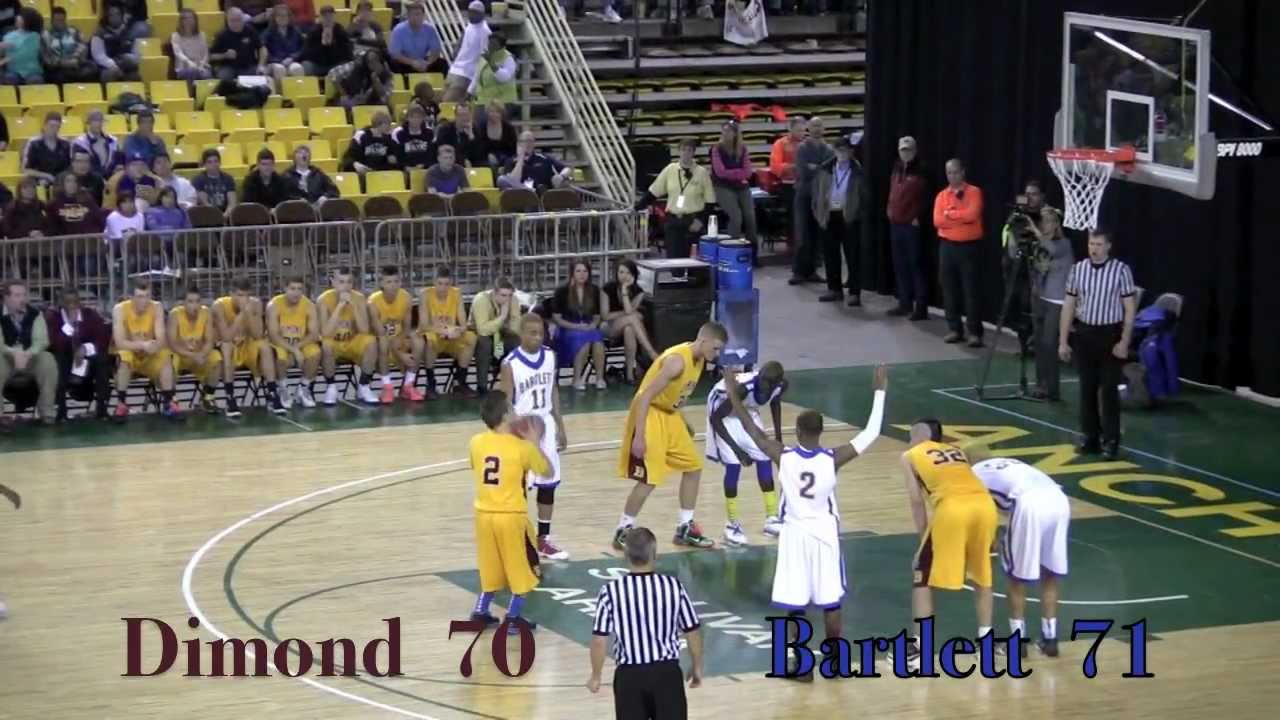 Dimond vs. Bartlett, Pt 2, 2012 Alaska 4A State Basketball Championship Tournament