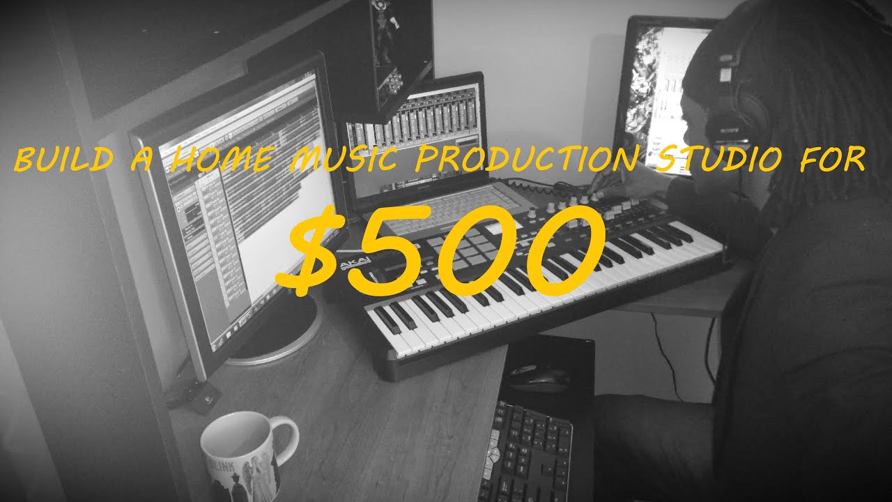 Build a music production studio for $500!