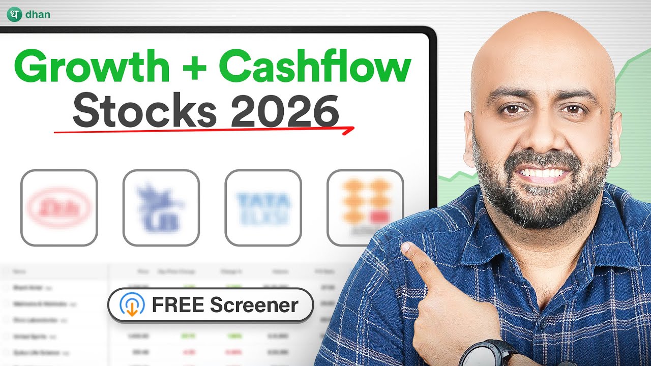 Smart Growth + Cashflow Screener: Build a 2026 Watchlist (Screener Inside)