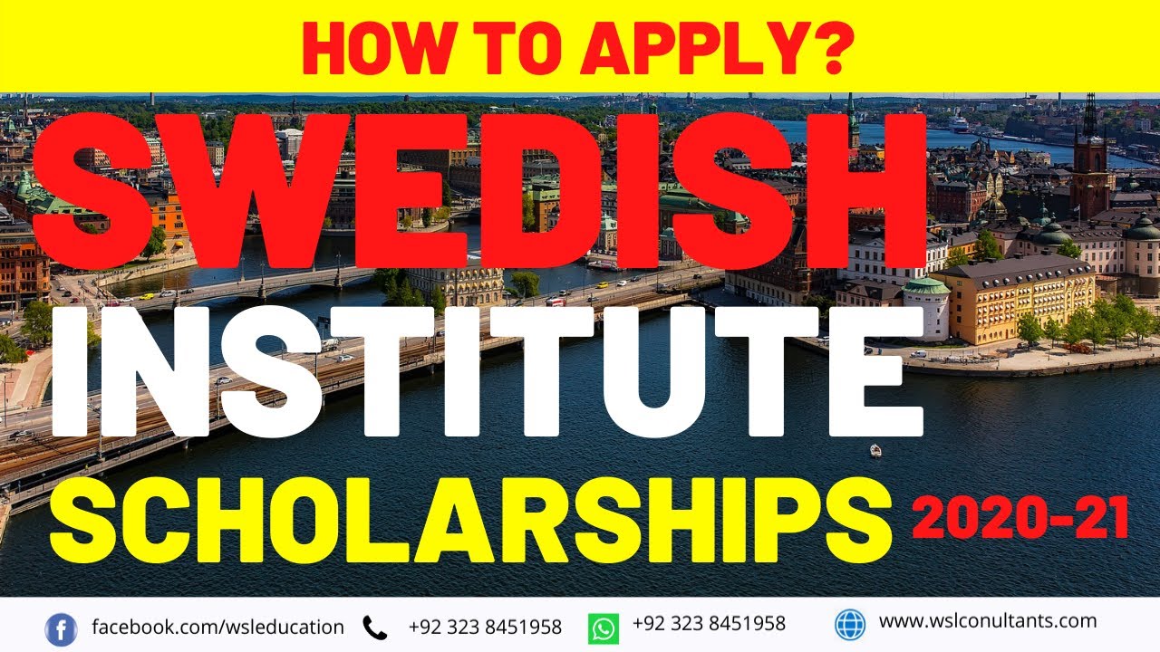 Swedish Institute Scholarship | Scholarships for International Students