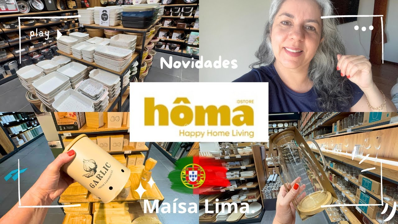 HÔMA  | CASA E DECORAÇÃO | LOJA LINDA EM PORTUGAL 