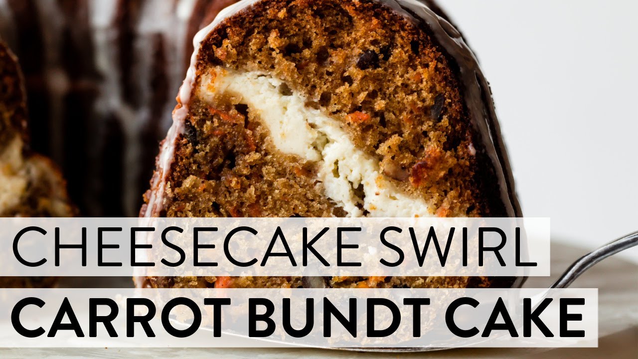 Cheesecake Swirl Carrot Bundt Cake | Sally's Baking