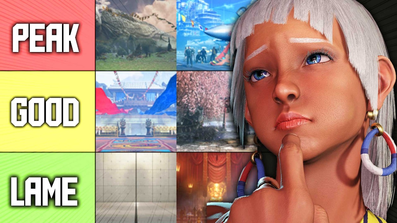 i ranked every stage in Street Fighter 6...