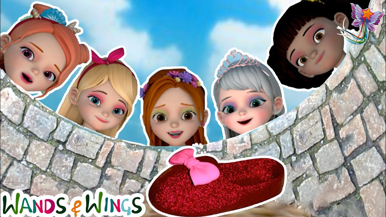The Princess Lost her Shoe | Princess Magic Shoe | Princess Songs - Wands and Wings.