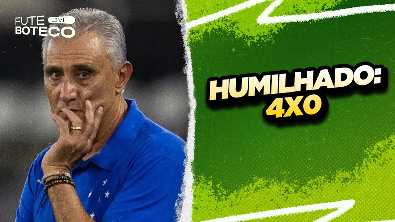 TITE DESTRÓI LEGADO DE JARDIM EM 6 JOGOS E CRUZEIRO ENTRA EM CRISE
