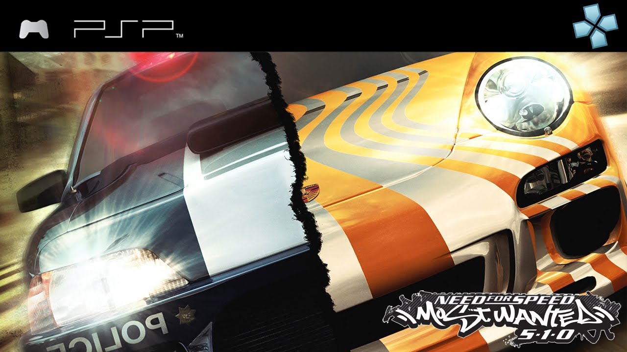 Need for Speed: Most Wanted 5-1-0 PSP - Gameplay on PPSSPP 1.11.3 [No Commentary]