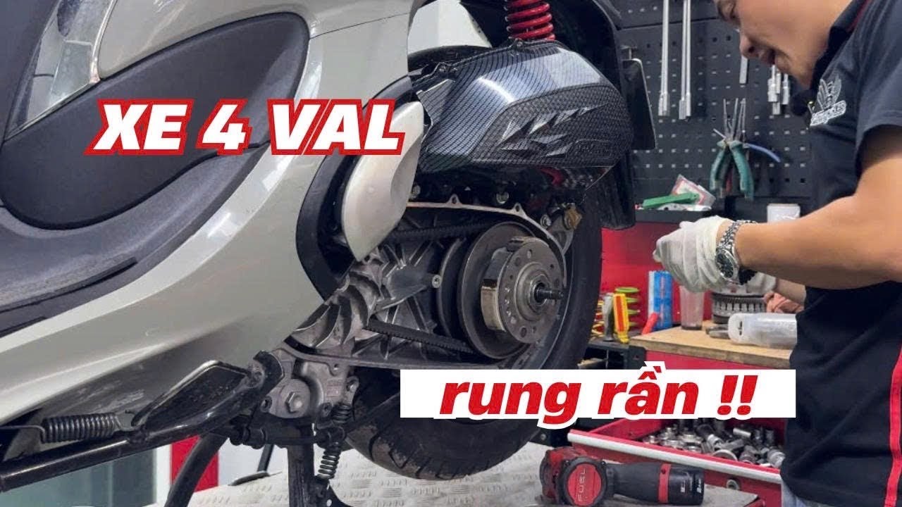 Video 1021: Tại Sao Xe Tay Ga Mới 4 Val Vẫn Bị Rung Rần Và Giải Pháp Xử Lý Thế Nào | Motorcycles TV