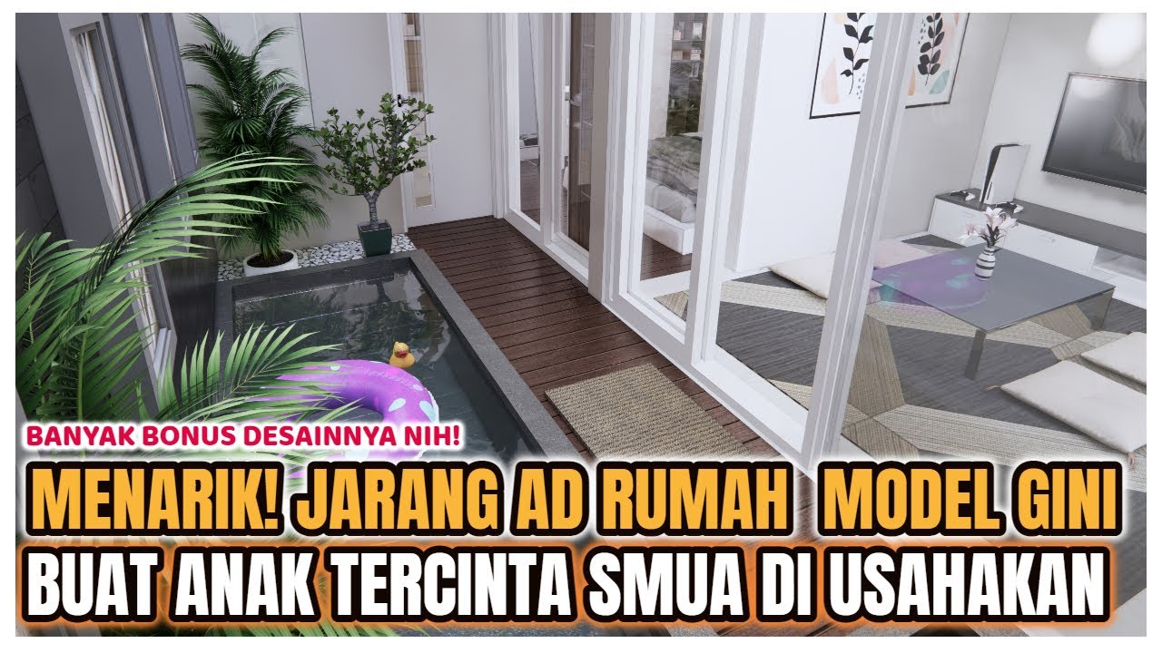 Pengen Punya Rumah Tuh Yg Bs Buat Smua Anggota Keluarga Senang- Asri Walau Lahannya Terbatas. Bisa?