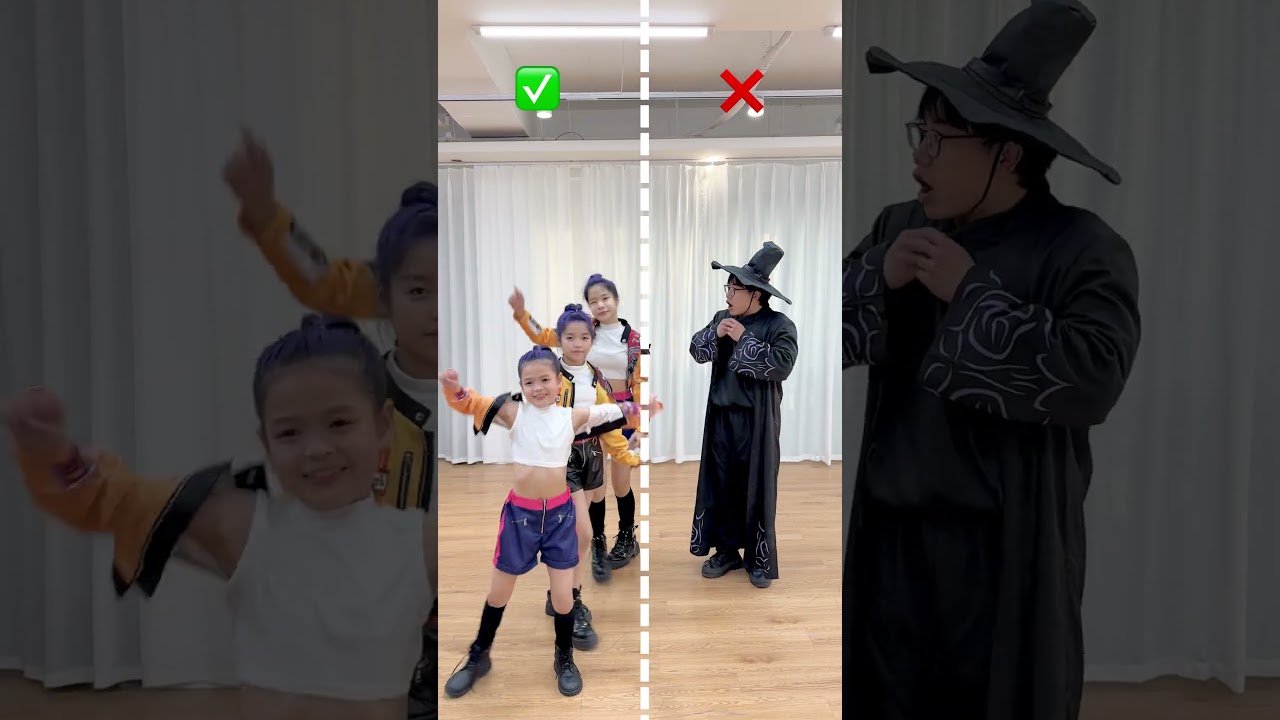Jinu or the Rumis win? SUBSCRIBE FOR RESULT! Tiktok random dance battle! #viral #trending #shorts