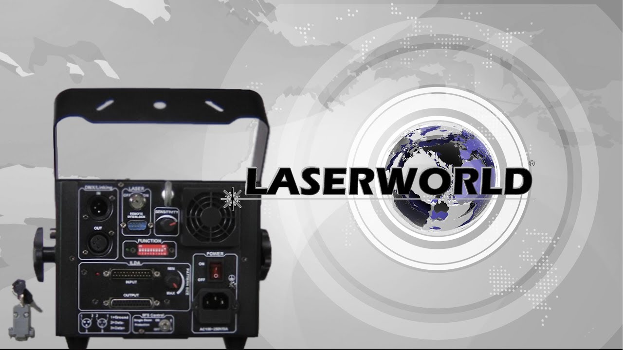 How To Setup Your New Show Laser Light For The First Time EXPLAINED | Laserworld TV