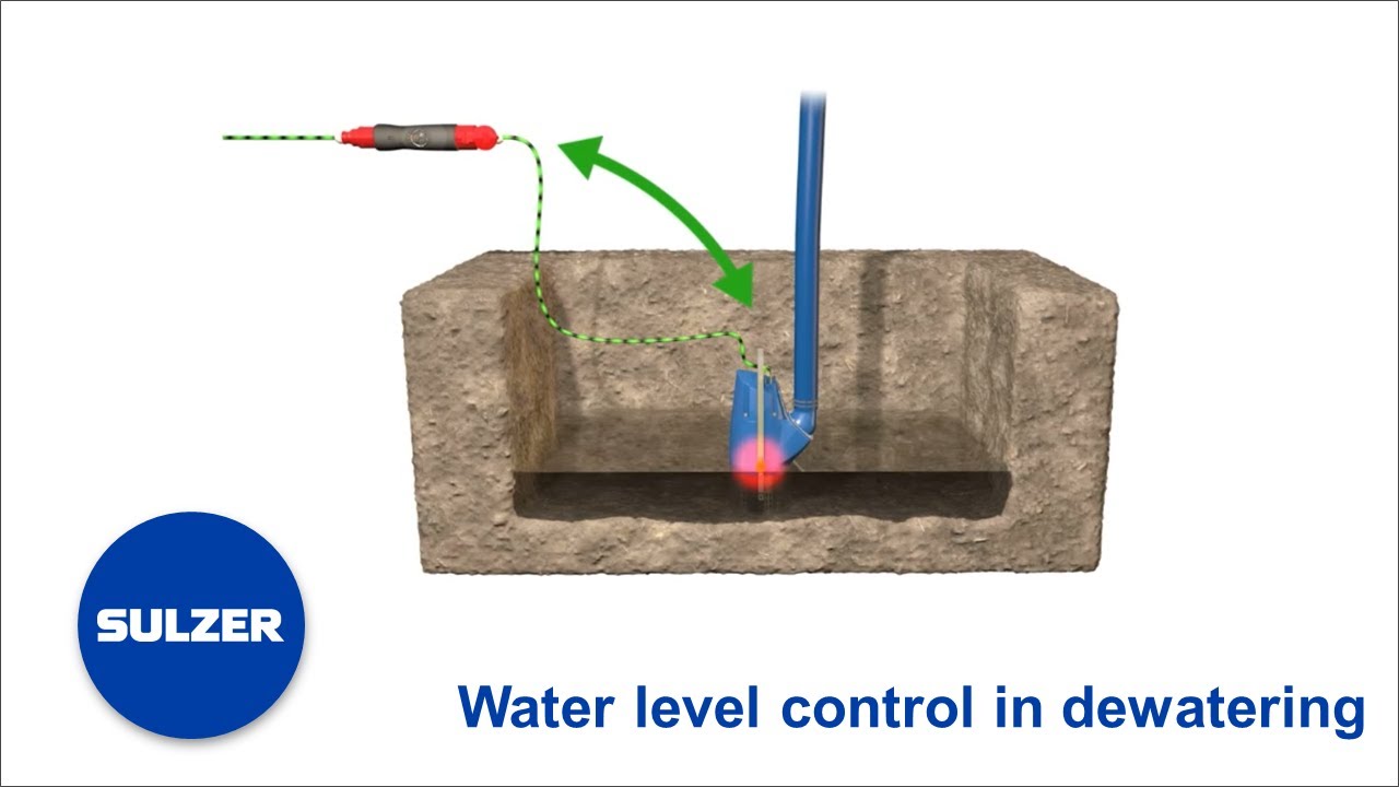 Dewatering pumps with cost effective water level control