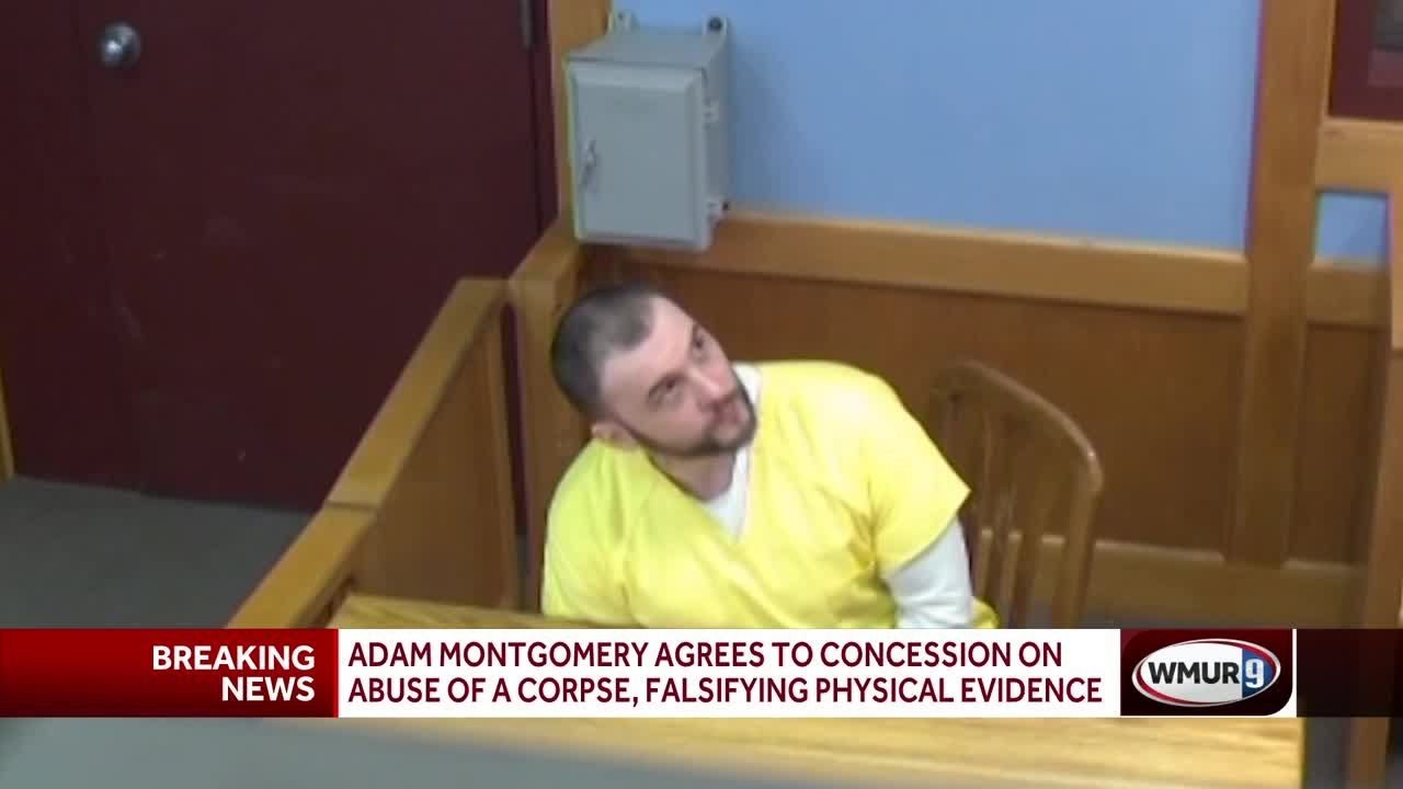 Adam Montgomery agrees to concession on charges of abuse of corpse, falsifying physical evidence