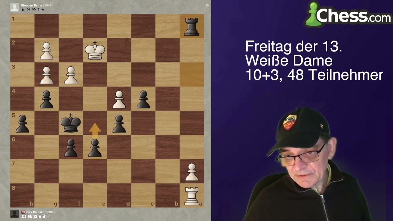 Freitag der 13. bei der Weißen Dame – im Februar nur Platz 5, und diesmal?