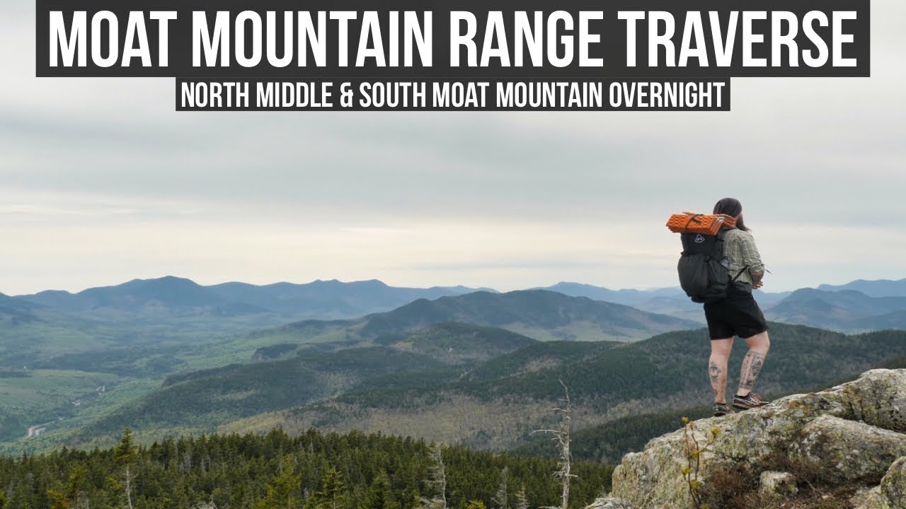 Moat Mountain Traverse Overnight | North - Middle - South Moat Mountain | Hiking The Whites