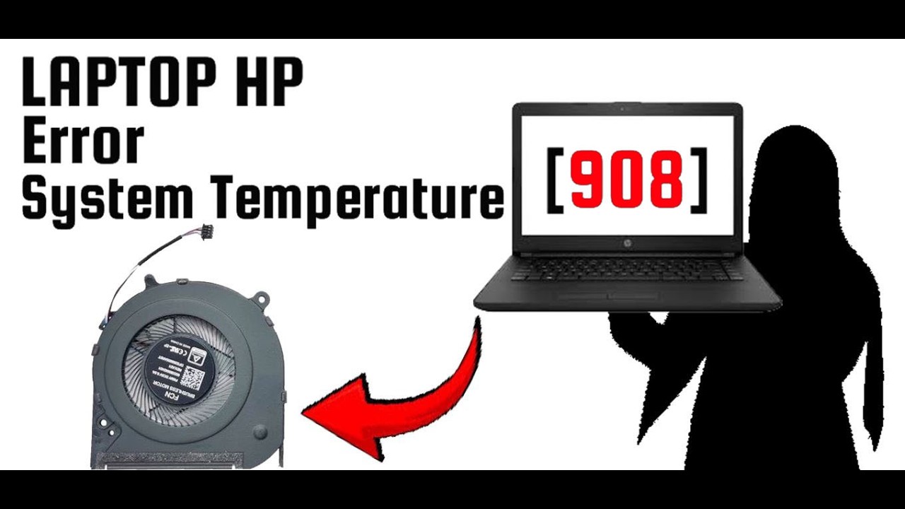 Tutorial Memperbaiki Laptop HP [System Temperature 908]