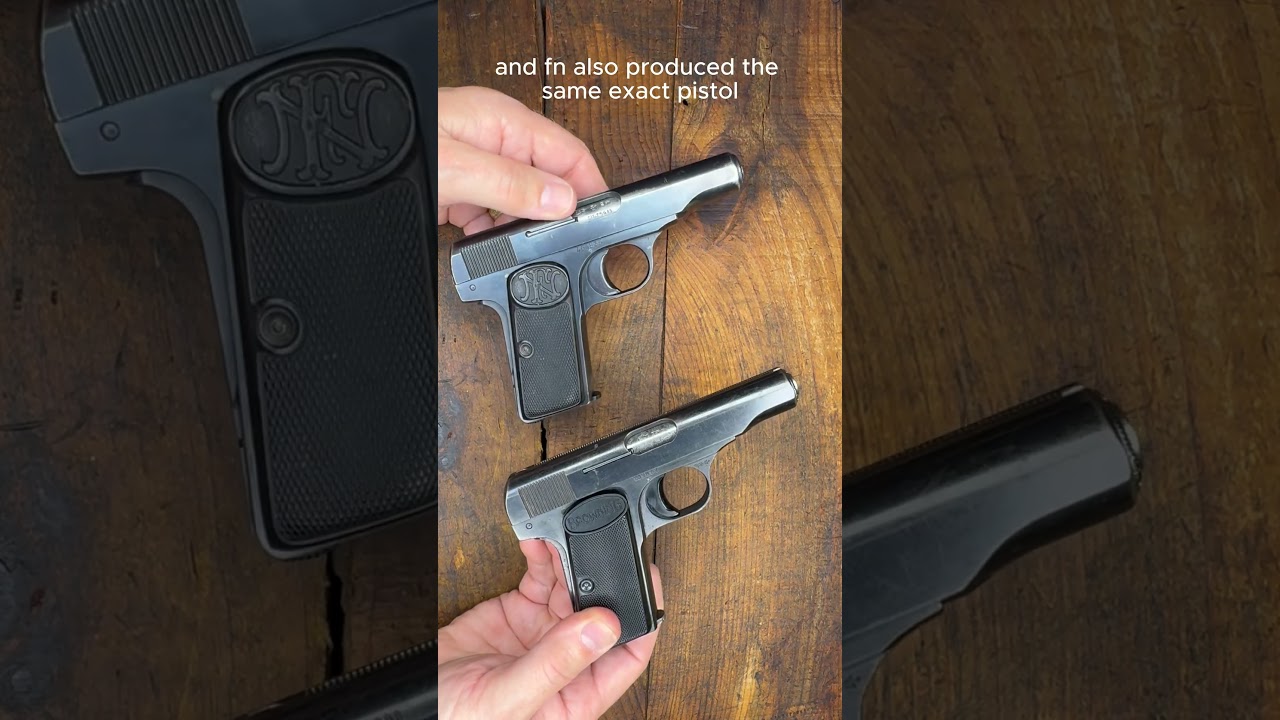 The Gun That Started WWI. The Browning model 1910. #WWI #browning #handgun #review