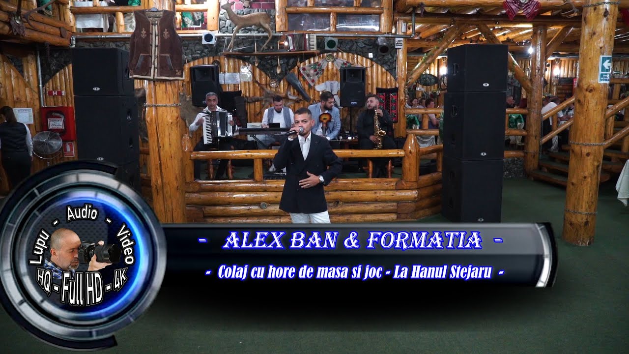 Alex Ban & Formatia - Colaj cu hore de masa si de joc - La Hanul Stejaru